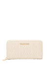 Valentino Handbags Sunny Large Zip Around Wallet, Off White