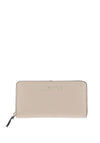 Valentino Handbags Arepa Zip Around Wallet, Ecru