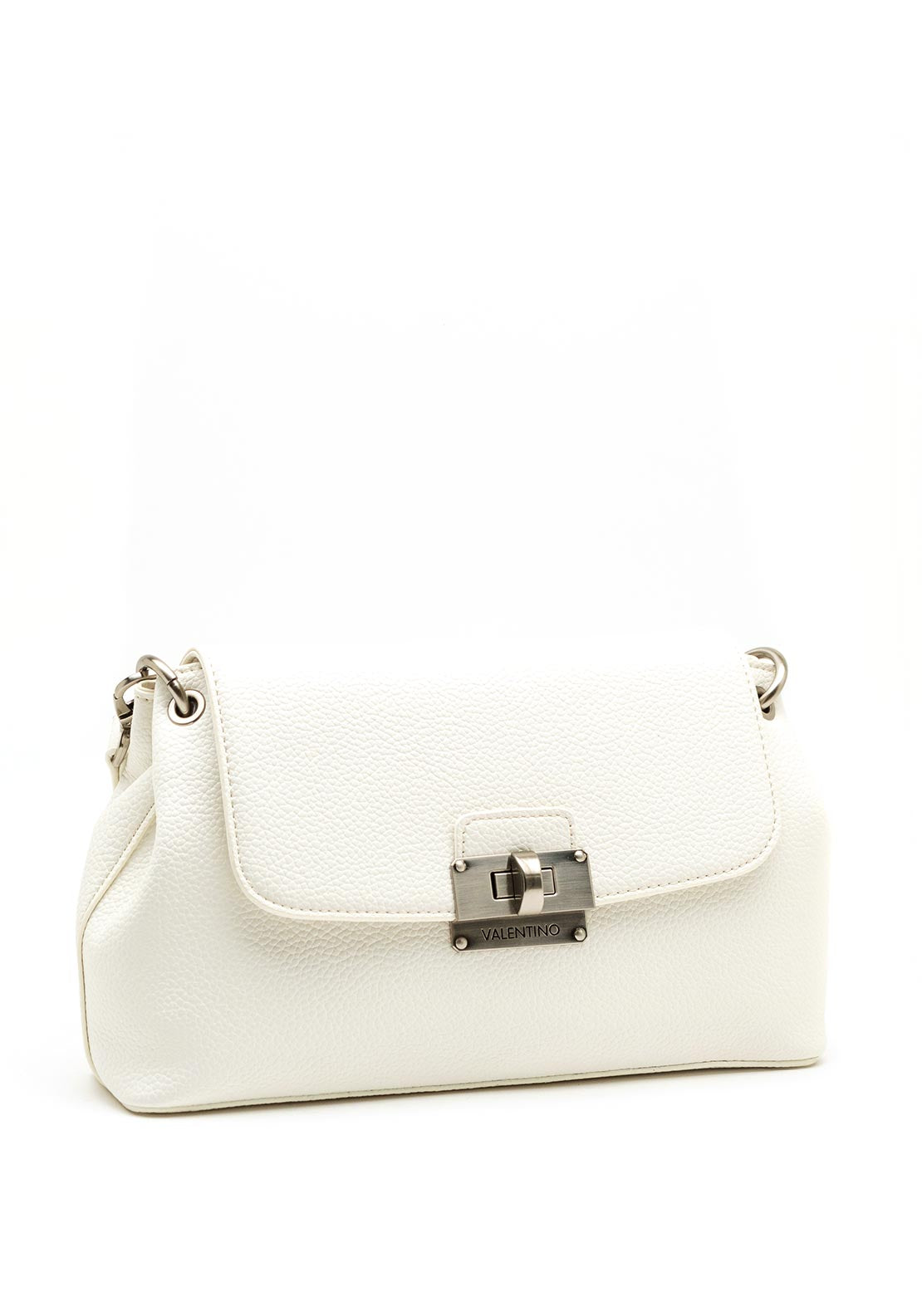 Valentino Handbags Branca Small Shoulder Bag, White
