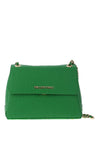 Valentino Handbags Relax Embossed Shoulder Bag, Verde