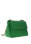 Valentino Handbags Relax Embossed Shoulder Bag, Verde