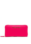 Valentino Handbags Divina Zip Around Wallet, Hot Pink