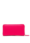 Valentino Handbags Divina Zip Around Wallet, Hot Pink