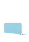 Valentino By Mario Divina Zip Around Purse, Pale Blue