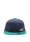 Vans Men’s Splitz Flexfit Hat, Blue