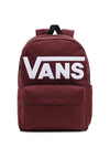 Vans Kids New Skool Backpack, Wine and White