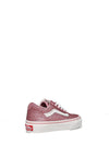 Vans Girls Old Skool Glitter Trainers, Pink