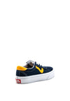 Vans Kids Off the Wall Trainers, Navy & Amber