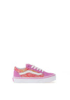 Vans Girl Old Skool Rose Cameo Trainers, Pink Floral