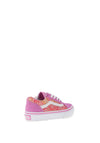 Vans Girl Old Skool Rose Cameo Trainers, Pink Floral