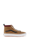 Vans Sk8 Hi Mte 1 Trainers, Plaid Brown & Black