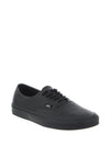 Vans Mens Leather Authentic Decon Shoe, Black