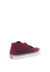 Vans Mens Sk8 Mid Trainers, Red