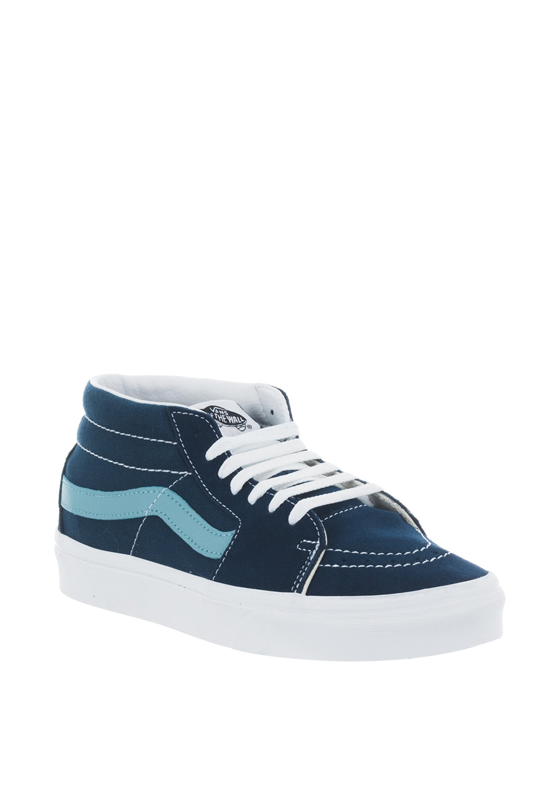 Vans Mens Sk8 Mid Trainers, Blue