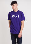 Vans Mens Classic Crew Neck T-Shirt, Purple