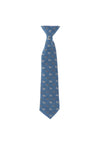 One Varones 10-08023 Dog Print Tie, Light Blue