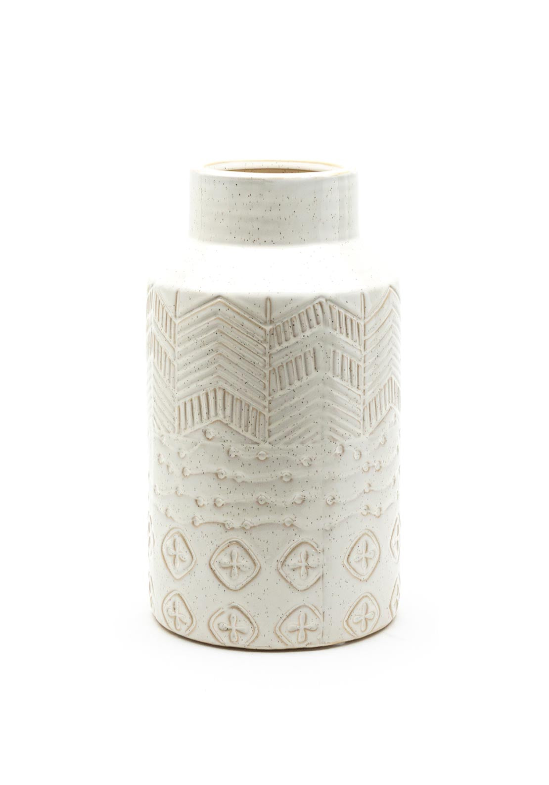 SIL Interiors Stoneware Vase, Grey