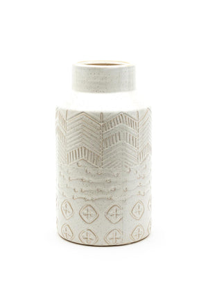 SIL Interiors Stoneware Vase, Grey