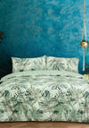 Vantona Home Boutique Palms Duvet & Pillowcase Set, Green