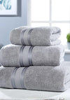Vantona Home Cotton 550 GSM Towel Bundle, Grey