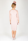 Veni Infantino Gem Embellished Dress & Coat, Pink