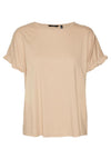 Vero Moda Dana O-Neck T-Shirt, Irish Cream