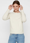 Vero Moda Doffy Knit Jumper, Cream