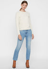Vero Moda Doffy Knit Jumper, Cream