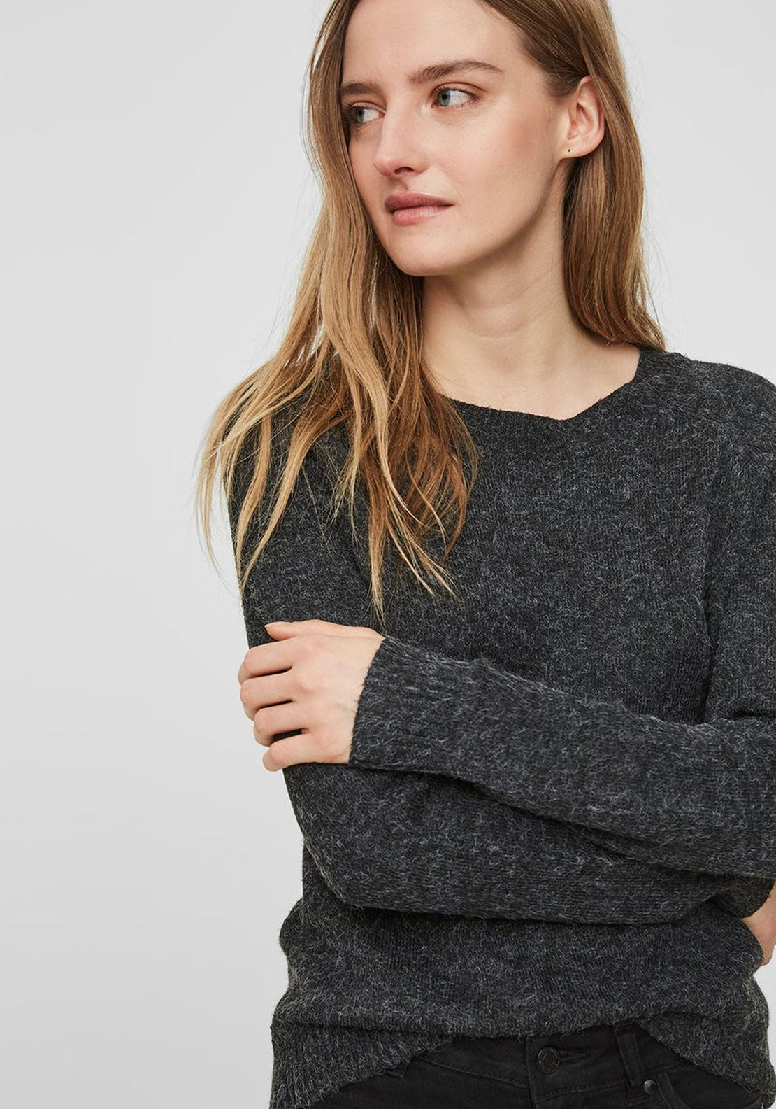 Vero Moda Doffy Soft Knit Jumper, Black