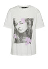 Vero Moda Splatter Graphic T-Shirt, Lilac