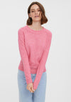 Vero Moda Doffy Soft Knit Jumper, Hot Pink