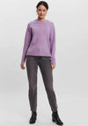 Vero Moda Doffy Soft Knit Jumper, Purple