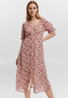Vero Moda Anneline Floral Tea Dress, Birch