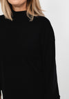 Vero Moda Nancy Relaxed Light Knit Jumper Dress, Black