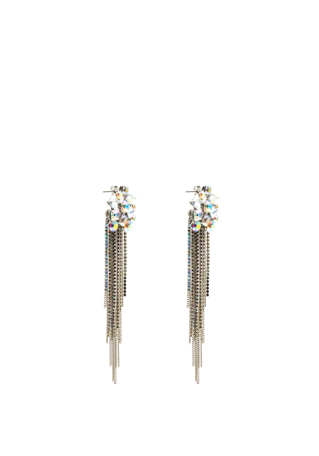 Vero Moda Hela Statement Earrings, Silver