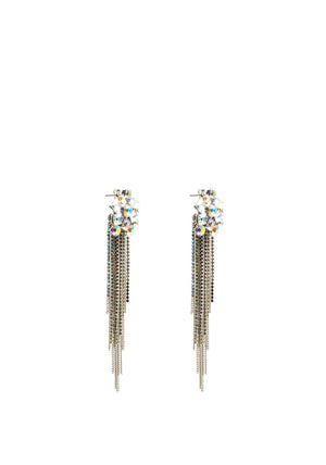 Vero Moda Hela Statement Earrings, Silver