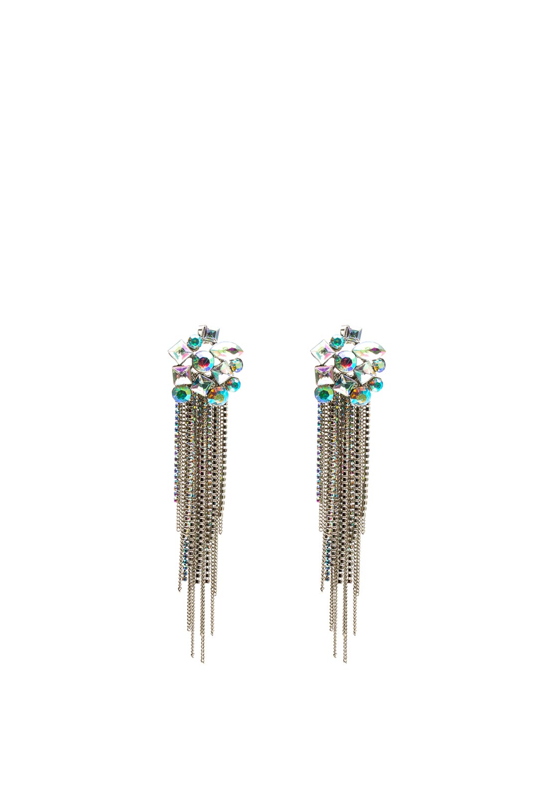 Vero Moda Hela Statement Earrings, Silver