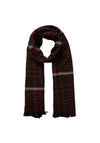 Vero Moda Chequer Scarf, Black Multi