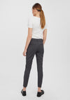 Vero Moda Tapered Ankle Length Trousers, Asphalt