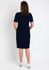 Via Veneto Audrey Bolero & Dress Two Piece, Navy & White
