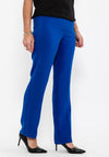 Via Veneto Tailored Slim Trousers, Royal Blue