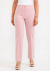 Via Veneto Sarah Tailored Slim Trousers, Blush