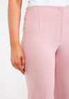 Via Veneto Sarah Tailored Slim Trousers, Blush