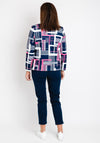 Via Veneto Jacket & Top Twinset, Navy & Pink