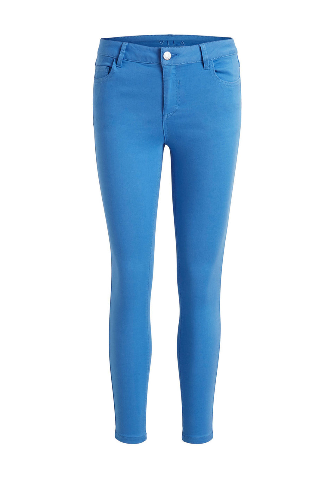 Vila Commit 7/8 Skinny Jeans, Blue