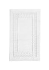 Vossen Country Large Bath Mat, White