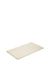 Vossen Medium Cotton Bath Mat, Ivory