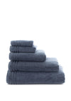 Vossen Norwich Towels, Flanell/Dark Grey