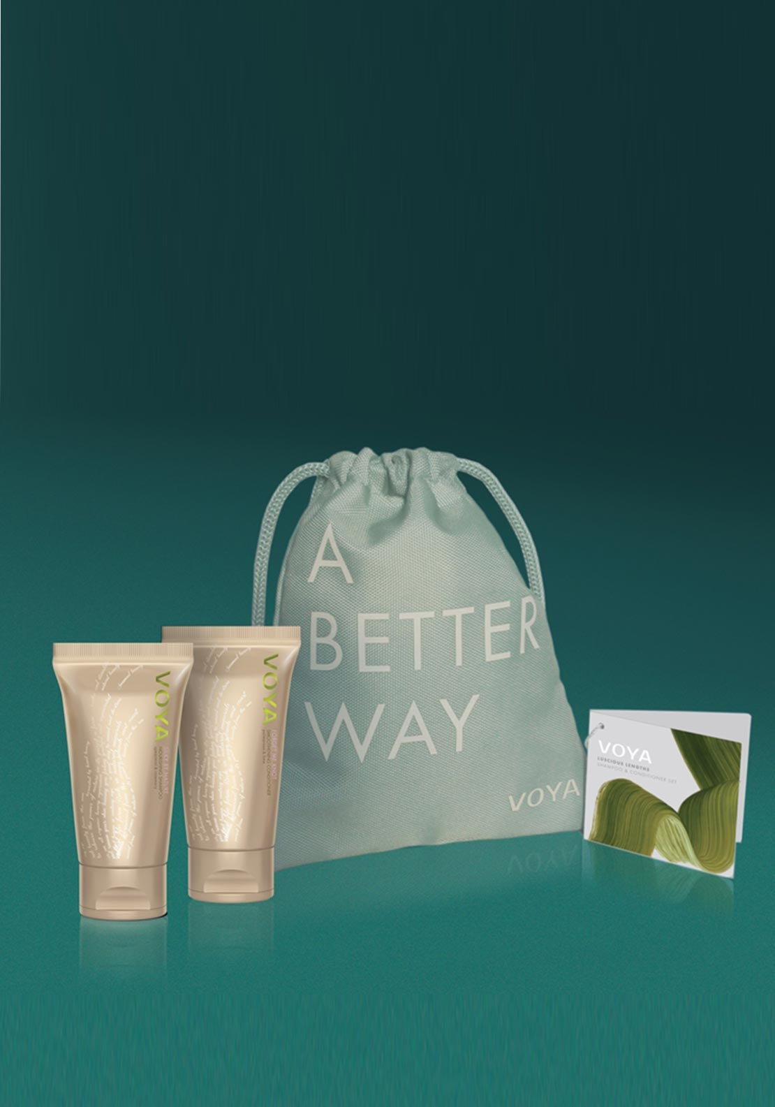 Voya Luscious Lengths Shampoo and Conditioner Gift Set McElhinneys