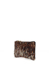 Zen Collection Faux Tiger Print Wristlet Bag, Tiger